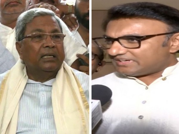 (From Left) Congress leader Siddaramaiah and K Sudhakar (File Photo/ANI)