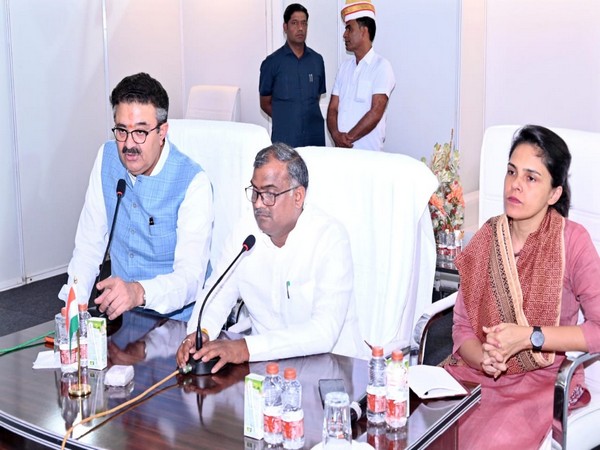 UP's Minister of State for Sports and Youth Welfare Girish Chandra Yadav (Image: SAI)