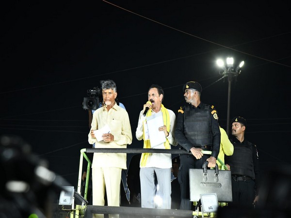 TDP Chief Chandrababu Naidu ( Photo/ANI)