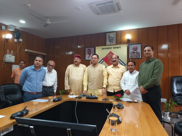 Uttarakhand Chief Minister Pushkar Singh Dhami (Photo/ANI)