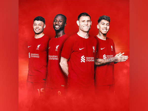  Alex Oxlade-Chamberlain, Naby Keita, James Milner and Roberto Firmino (Photo/Liverpool FC)