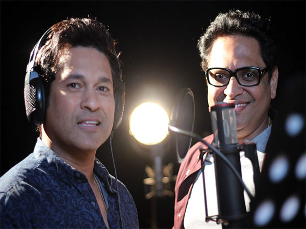 Cricket legend Sachin Tendulkar, Music director Shamir Tandon (Image Source: Instagram)