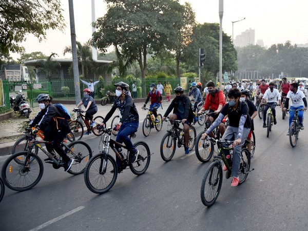 Representative Image (Old visual of Cyclothon organized by New Delhi District Magistrate)