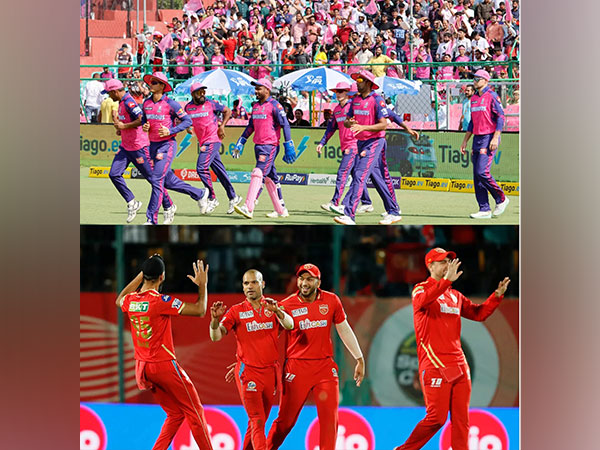 Rajasthan Royals and Punjab Kings teams (Photo: iplt20.com)