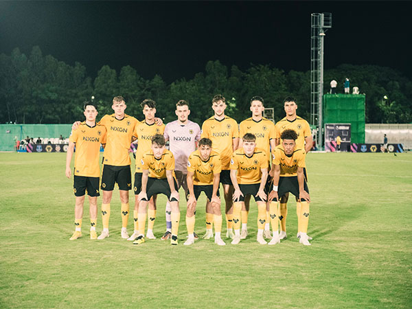 Wolves under-19 team in India for the Premier League Next Generation Cup (Twitter: Photo/Wolves)