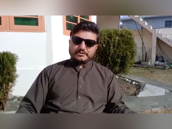 Abdul Wahid, a journalist from Gilgit-Baltistan. (Photo/ANI)