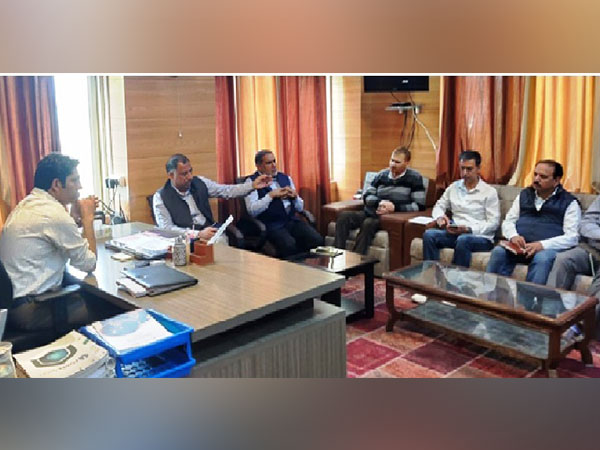 Visual of the meeting in J-K (Photo/ANI)