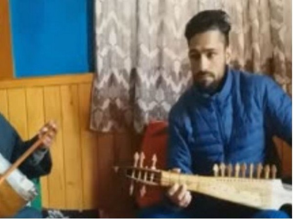 Talib Hameed Teli continues to carry the torch of Kashmir's folk music. (Photo/ANI)