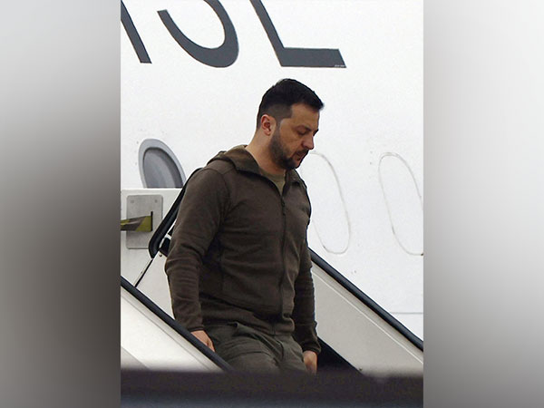 Ukrainian President Volodymyr Zelenskyy lands in Japan. (Photo Credit: Reuters)