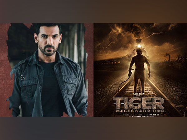 John Abraham, 'Tiger Nageswara Rao' poster (Image Source: Instagram)