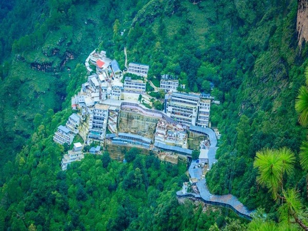 Mata Vaishno Devi shrine in Jammu and Kashmir. (File Photo/ANI)