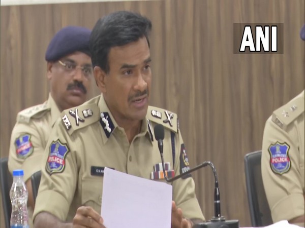 Hyderabad Police Commissioner CV Anand (File Photo/ANI)