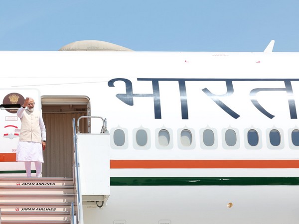 PM Modi emplanes for Papua New Guinea. (Photo Credit - Twitter/MEA)