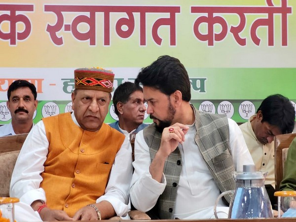 Union Minister Anurag Thakur (Photo/ANI)