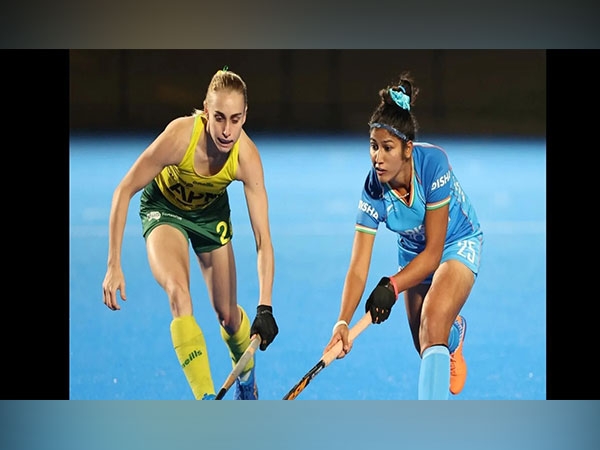 India and Australia players in action (Photo: Hockey India/ Twitter)