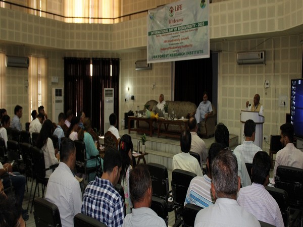 Awareness session conducted at Forest Information Centre (Photo/ANI)