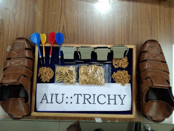Gold seized at Trichy International airport (Photo/ANI)