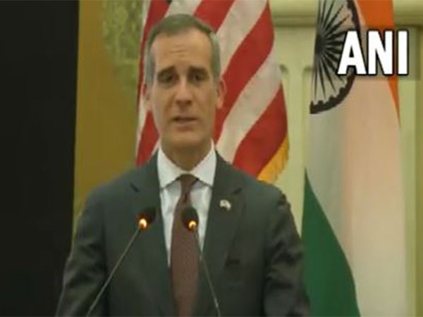 US Ambassador to India Eric Garcetti (Photo/ANI)