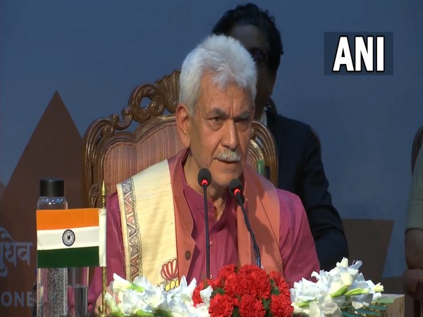 Jammu and Kashmir Lieutenant Governor Manoj Sinha (Photo/ANI)
