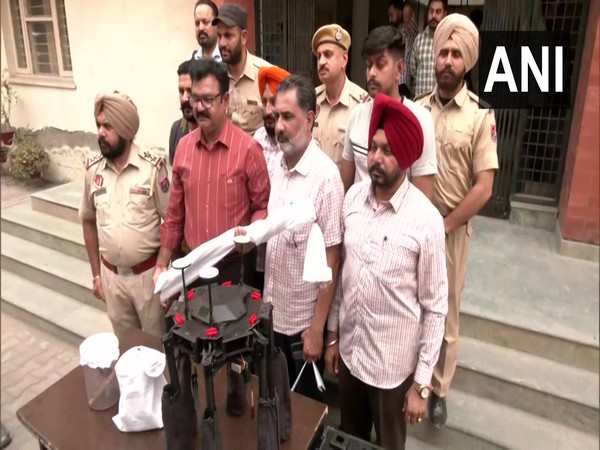 STF arrests wanted accused with a Chinese-made drone (Photo/ANI)