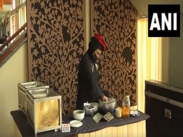 Special food stall 'Millet Hub' at G20 Working Group Meeting in Srinagar. (Photo/ANI)