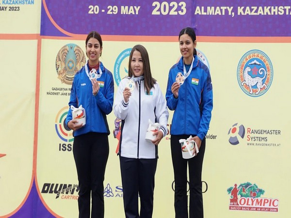 Historic silver-bronze finish by Ganemat and Darshna in women's skeet at Almaty Shotgun World Cup (Photo: National Rifle Association of India (NRAI))