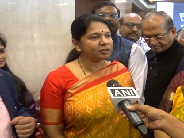 DMK leader Kanimozhi (Photo/ANI)