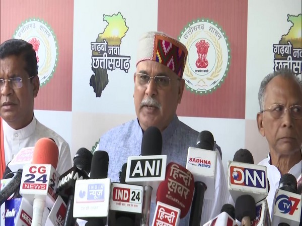 Chhattisgarh CM Bhupesh Baghel (File Photo/ANI)