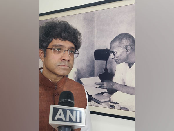 BJP leader C R Kesavan, who is great-grandson of first Indian Governor-General C Rajagopalachari (Photo/ANI)