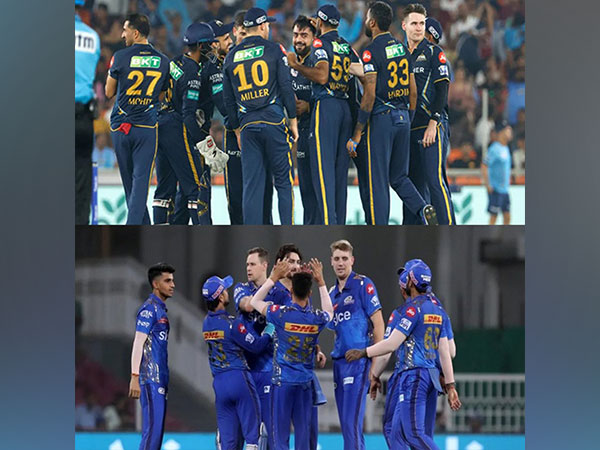 Gujarat Titans and Mumbai Indians teams (Photo: iplt20.com)