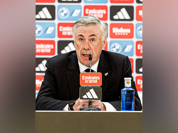 Carlo Ancelotti in the press conference after the match (Twitter: Photo.realmadrid)