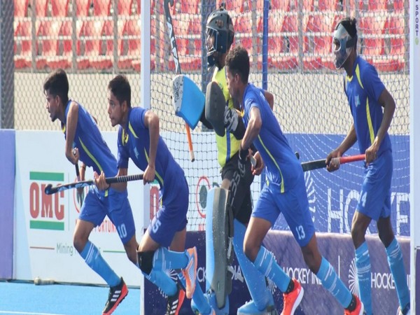 Junior Men's Hockey players in action (Photo/Hockey India)