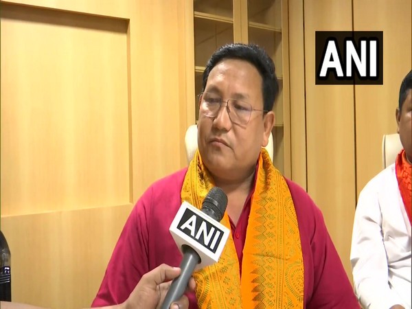 UPPL President Pramod Boro (Photo/ANI)