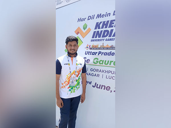 Rifle shooter Deepak Kumar of Chaudhary Charan Singh University (Image: MYAS/SAI media)