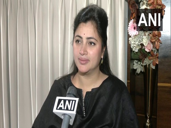 Amravati MP Navneet Kaur Rana. (Photo/ANI)