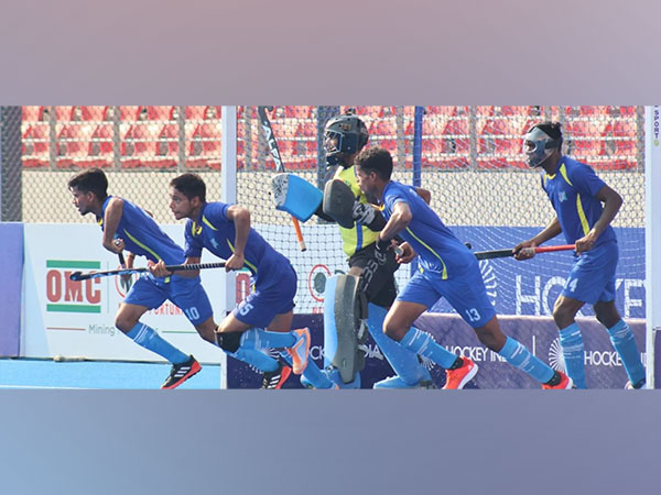 Junior Men's Hockey players in action (Photo/Hockey India)