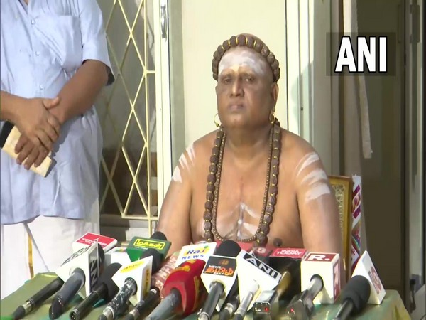 Ambalavana Desiga Paramachariya Swamigal, Thiruvavaduthurai Aadheenam (Photo/ANI)