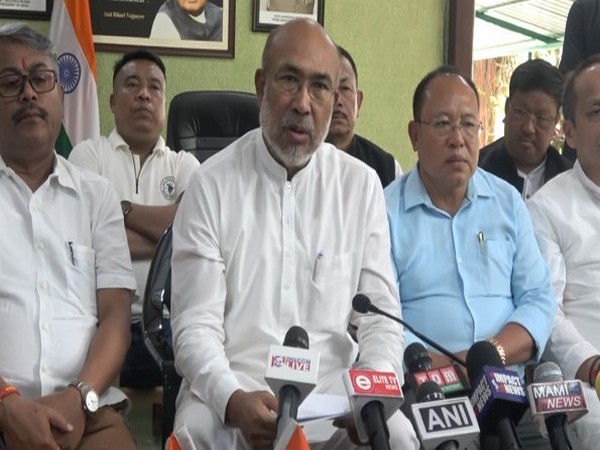 Manipur Chief Minister N Biren Singh (Photo/ANI)
