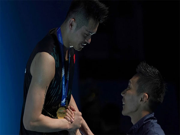 Lee Chong Wei and Lin Dan. (Photo- Olympics.com)