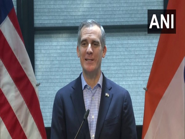 US Ambassador Eric Garcetti (Photo/ANI)