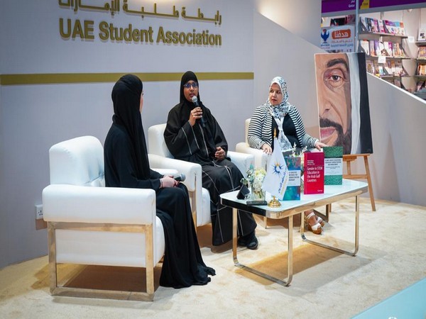 Emirates College for Advanced Education releases three new books at ADIBF. (Photo Credit - WAM)