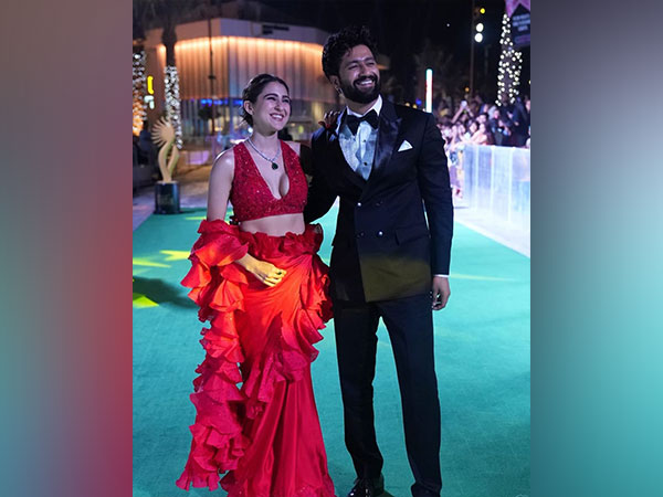 Sara Ali Khan and Vicky Kaushal (Image source: IIFA 2023)