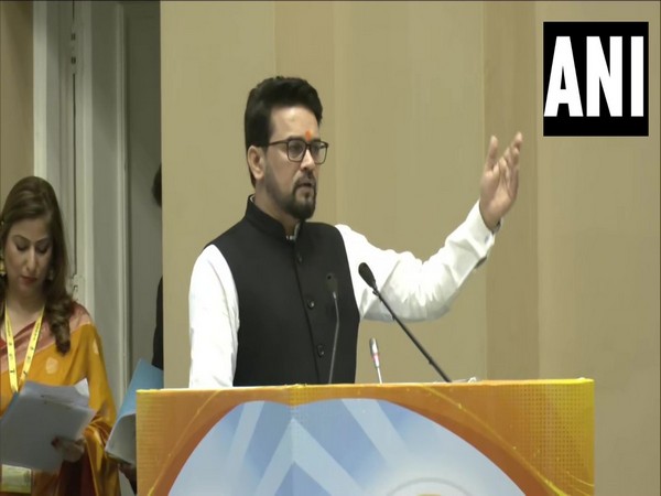 Union Minister of Information and Broadcasting Anurag Thakur. (File photo/ANI)