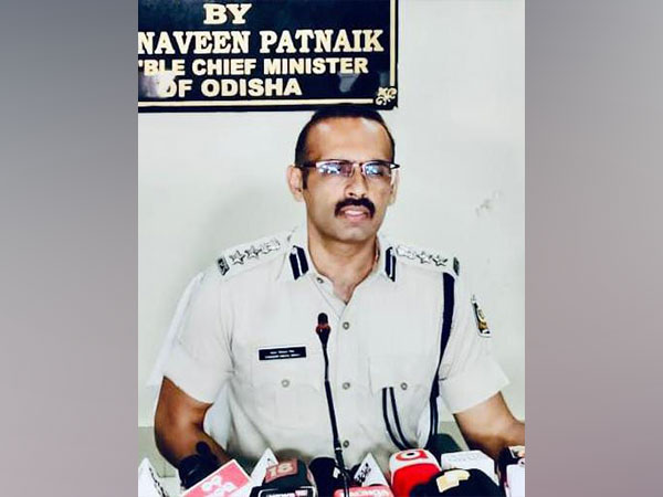 Puri Superintendent of Police K Vishal Singh (Photo/ANI)