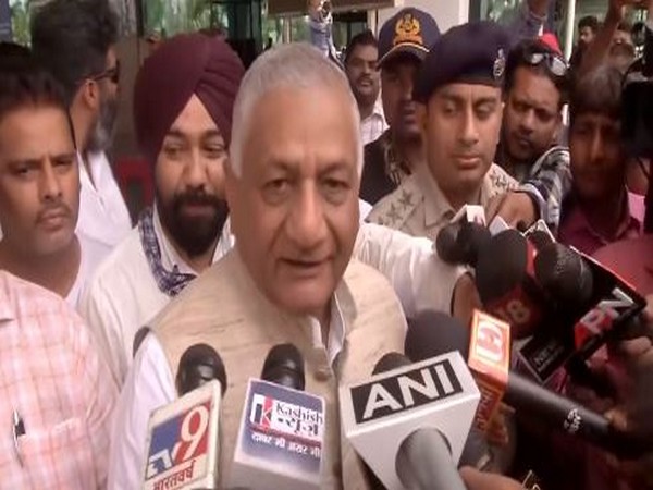 Union Minister General VK Singh (retd) (Photo/ANI)