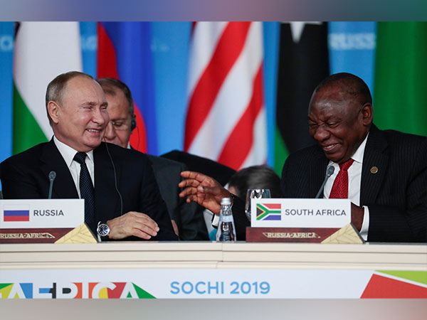 Russian President Vladimir Putin and South African President Cyril Ramaphosa. (File Photo/Reuters)