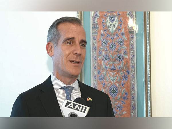 US Ambassador to India Eric Garcetti (Photo/ANI)