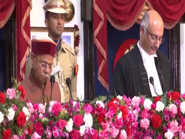 Justice MS Ramachandra Rao sworn in as Himachal Pradesh High Court Chief Justice (Photo/ANI)