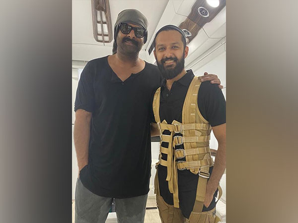 Vatsal Sheth with Prabhas (Image source: Instagram)