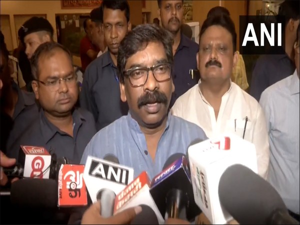 Jharkhand Chief Minister and JMM leader Hemant Soren. (Photo/ANI)